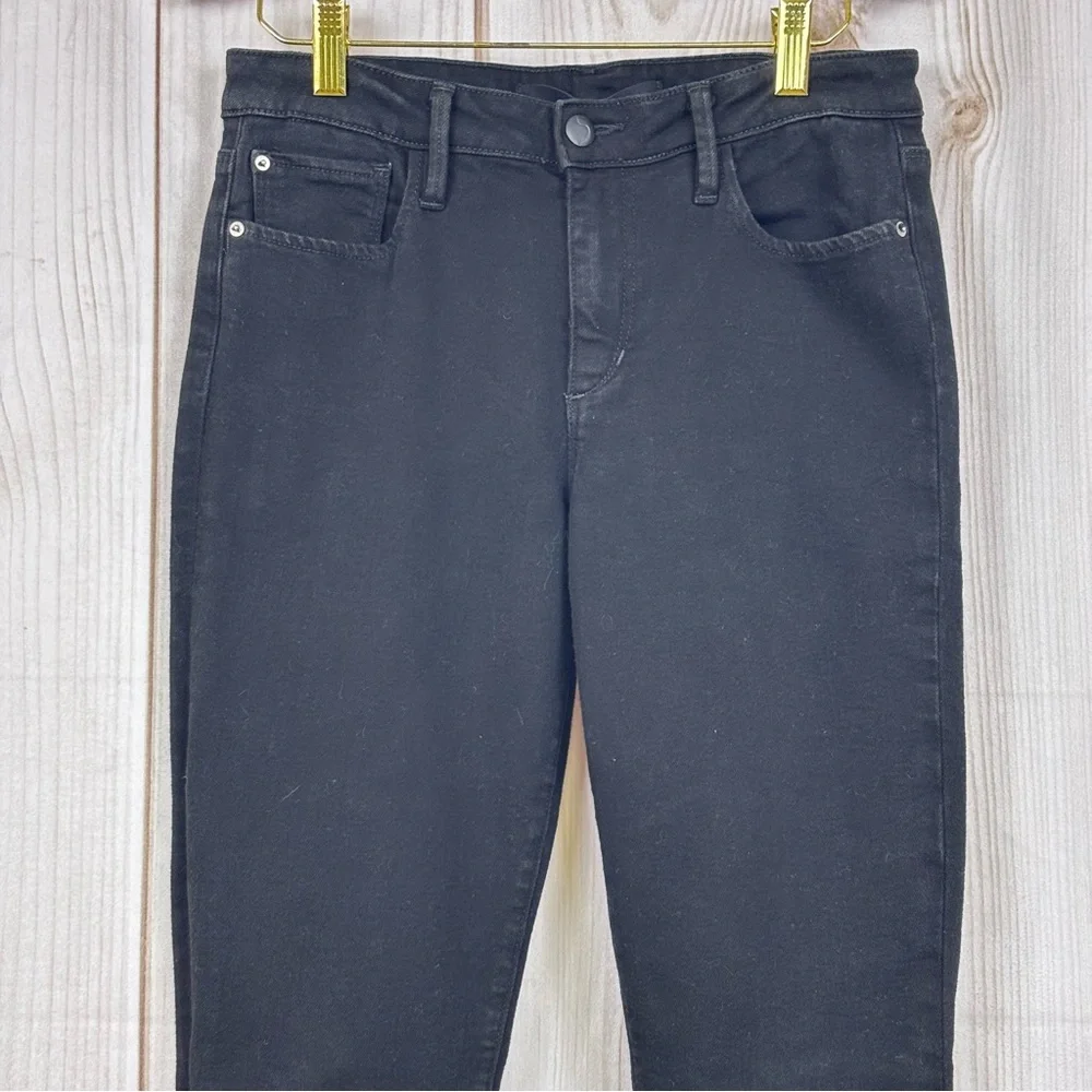 Joe's Jeans Skinny Visionaire Soft Luxury Stretchy Jeggings Becca Black Size 29 - Picture 3 of 15